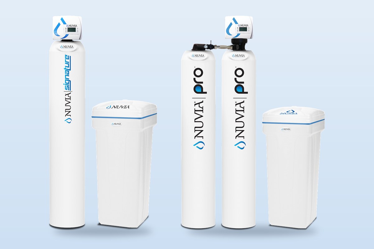 Nuvia Signature and Nuvia Pro whole-home water systems